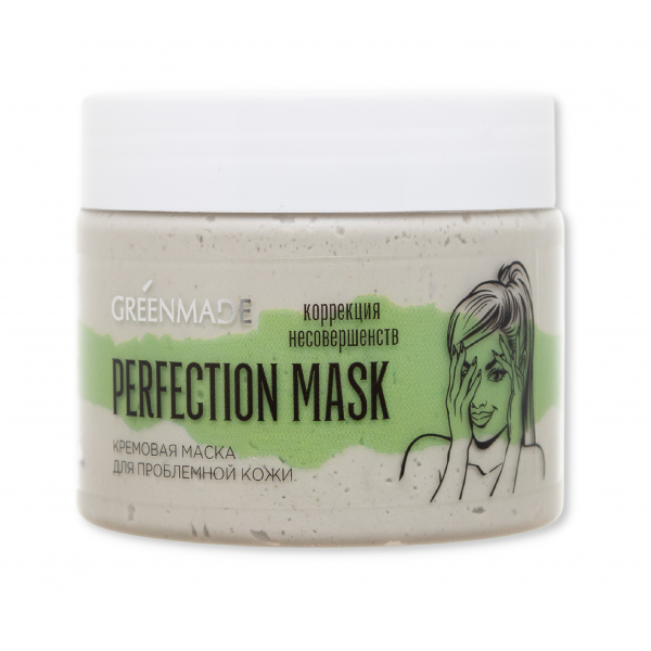 Маска для лица кремовая для проблемной кожи Perfection mask Greenmade,150 мл